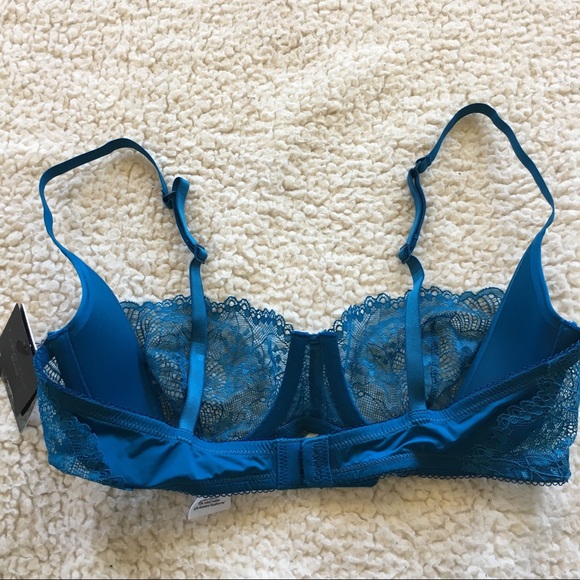 NWT Calvin Klein Black Sensual Balconette Bra - Picture 6 of 7